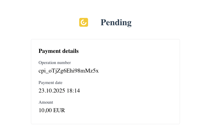 Pending